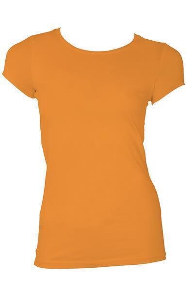 Damen-T-Shirt, Orange S