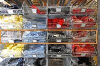 Damen-T-Shirt, Orange S